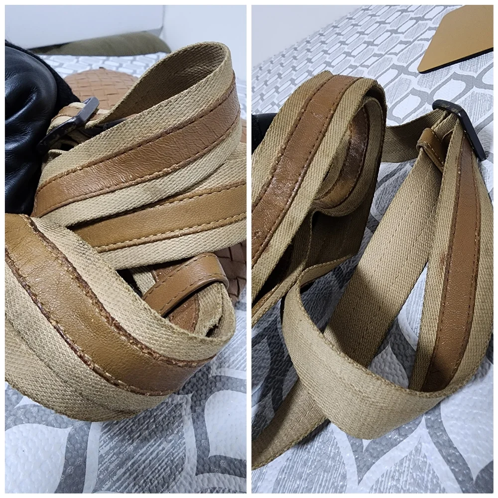 Bottega Veneta Intrecciato Messenger Bag Beige